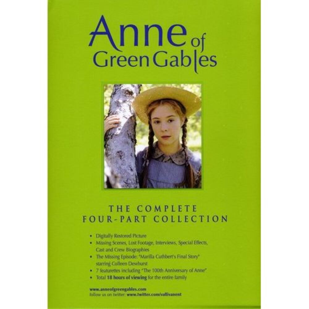 Anne of Green Gables: The Complete Four-Part Collection  DVD